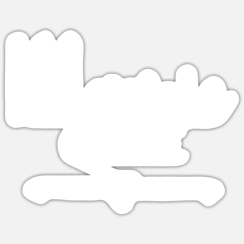 Granny darling Sticker size S (10 x 10 cm)