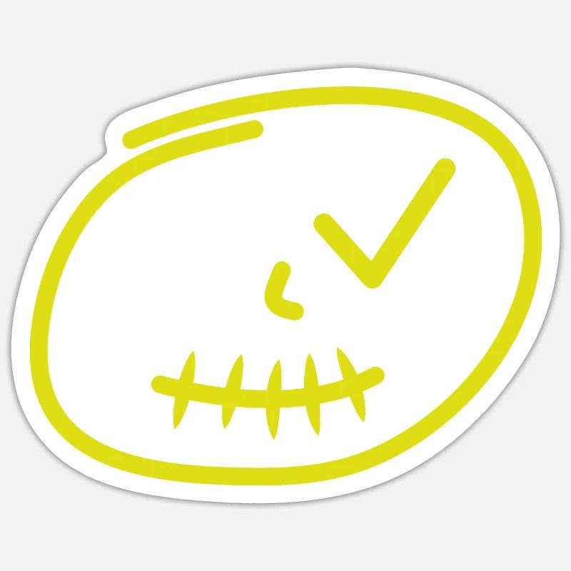 Sticker taille S (10 x 10 cm) - 