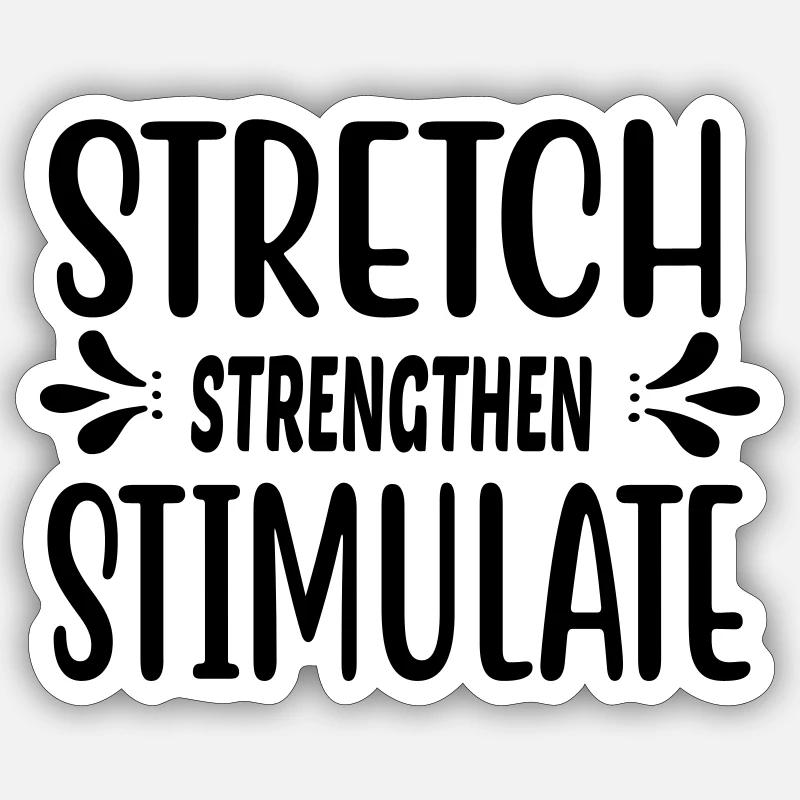 Stretch Sticker size S (10 x 10 cm)