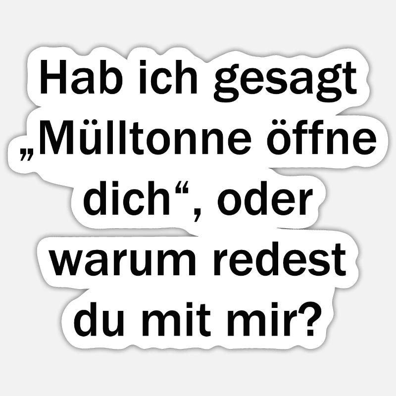 Sticker Größe S (10 x 10 cm) - 