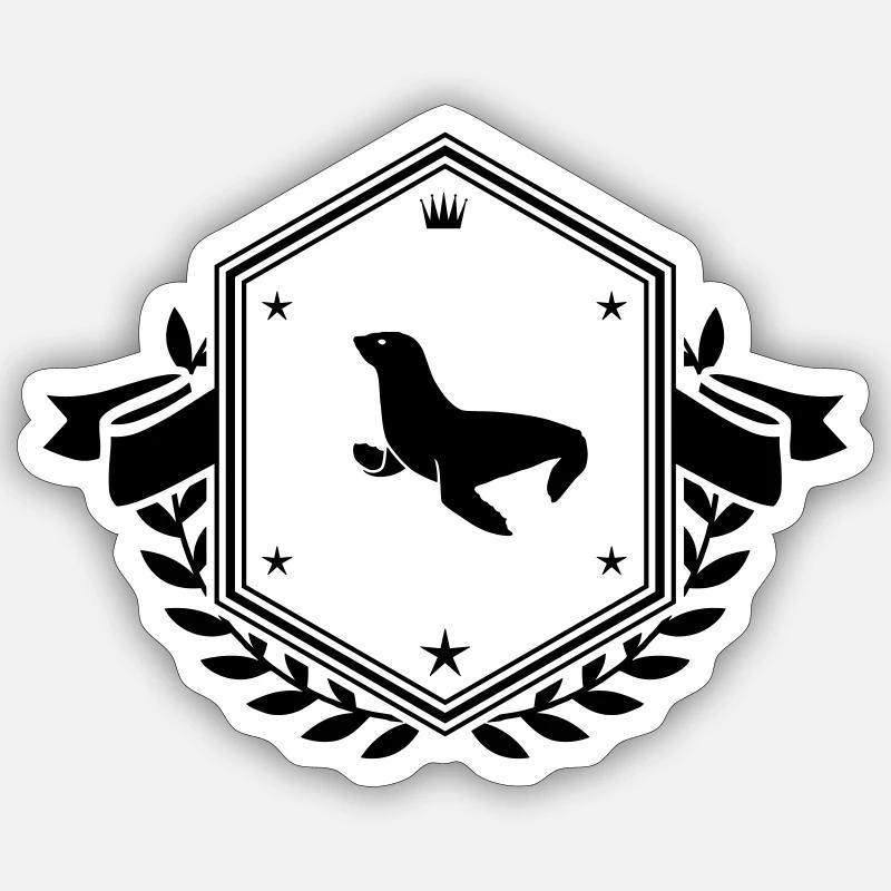 Sticker Größe S (10 x 10 cm) - 