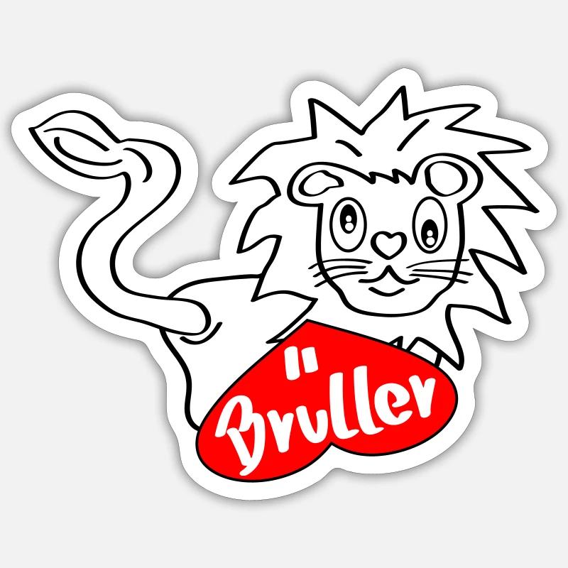 Sticker Größe S (10 x 10 cm) - 
