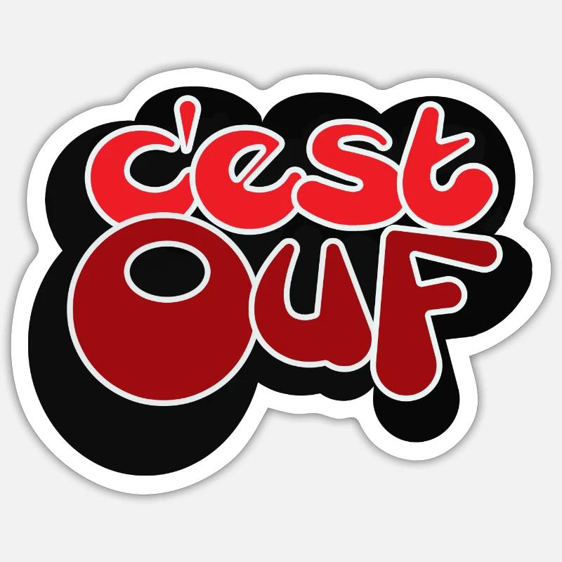 Sticker taille S (10 x 10 cm) - 