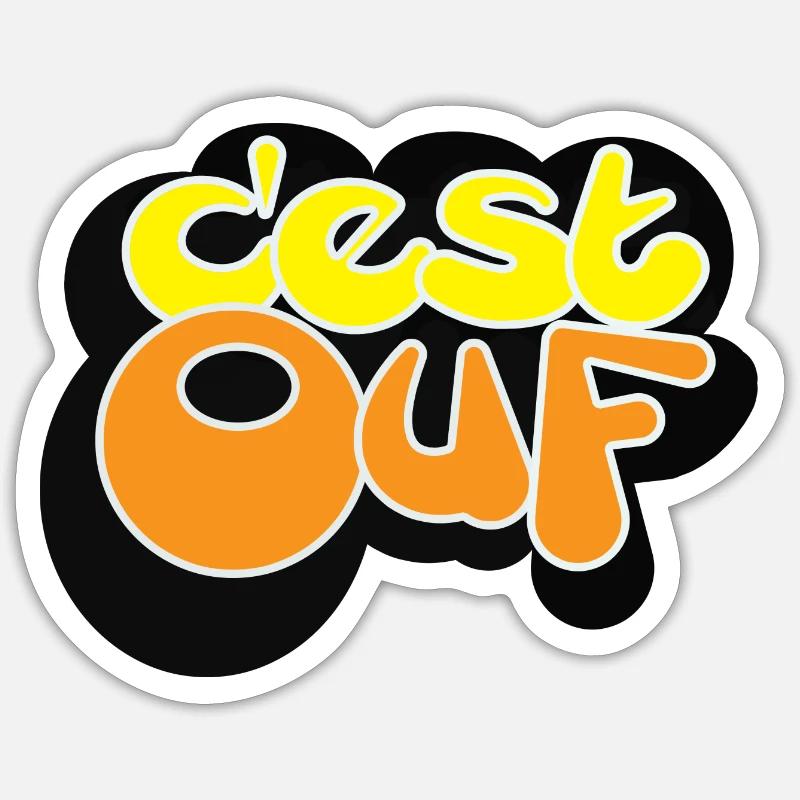 Sticker taille S (10 x 10 cm) - 