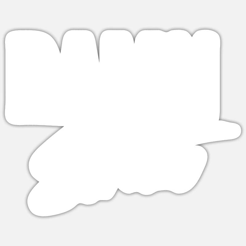 Damn Strait Sticker size S (10 x 10 cm)
