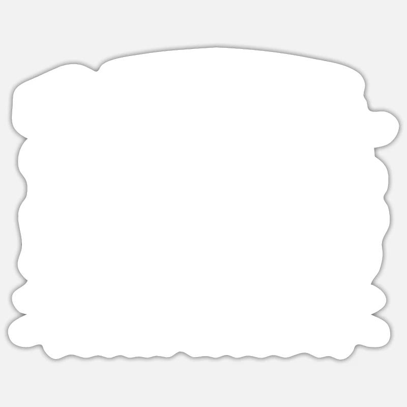 I Speak Fluent Sarcasm - Sticker Größe S (10 x 10 cm) - Mattweiß