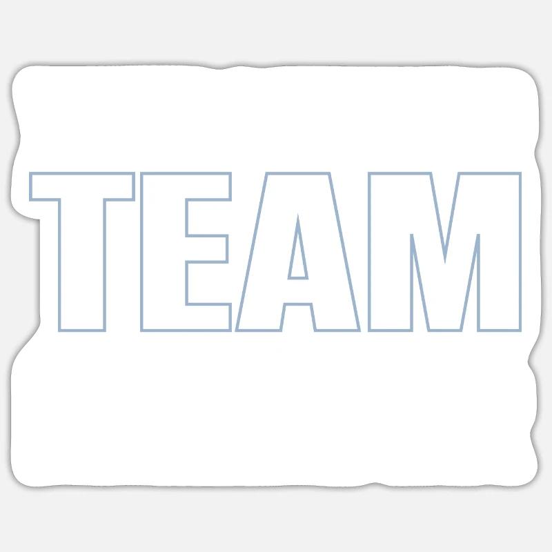 Windsurfing Team - Sticker size S (10 x 10 cm) - white matte