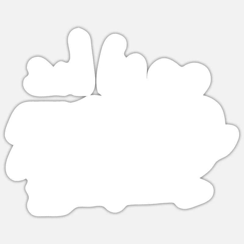 Sticker taille S (10 x 10 cm) - 