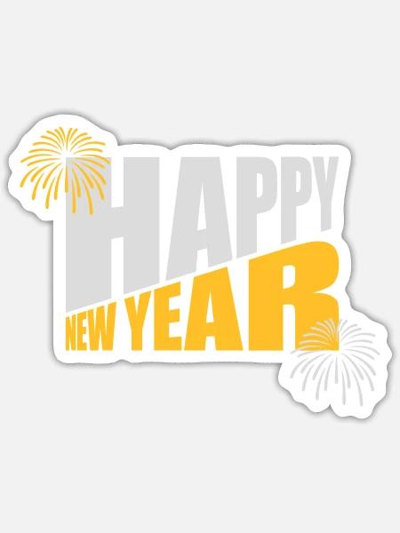 - Sticker taille S (10 x 10 cm) - blanc mat