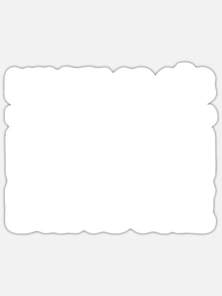 Diabetes Diabetiker - Sticker Größe S (10 x 10 cm) - Mattweiß