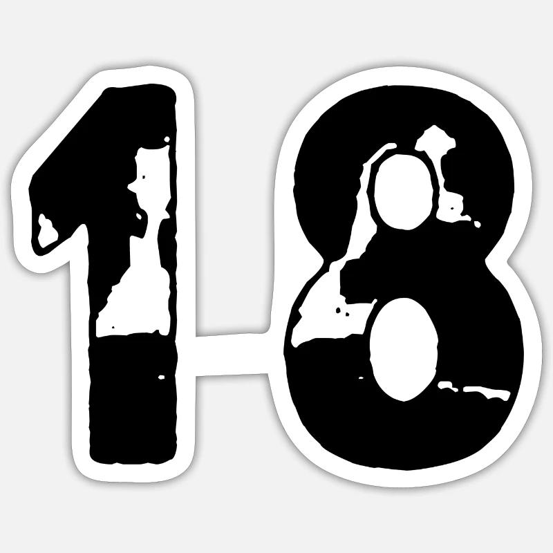 Sticker Größe S (10 x 10 cm) - 