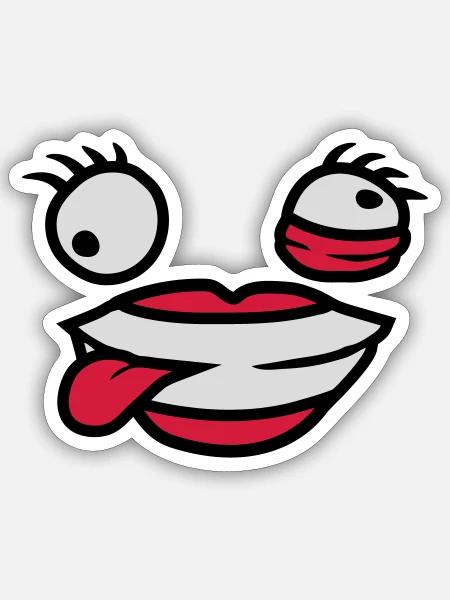  - Sticker size S (10 x 10 cm) - white matte