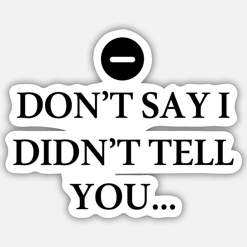 Sticker taille S (10 x 10 cm) - 