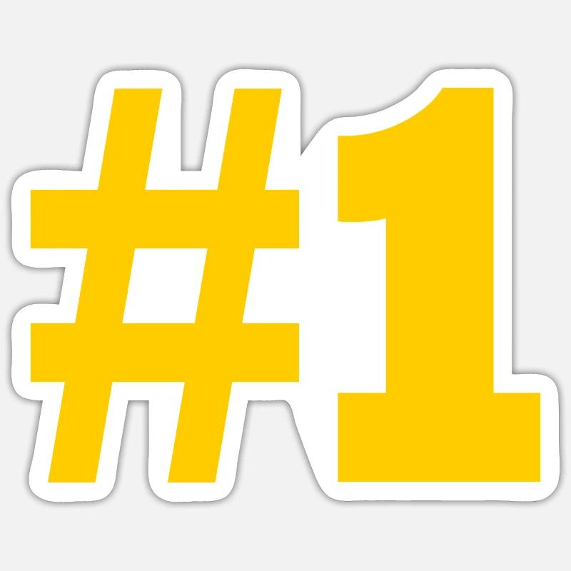 1 - Sticker taille S (10 x 10 cm) - blanc mat