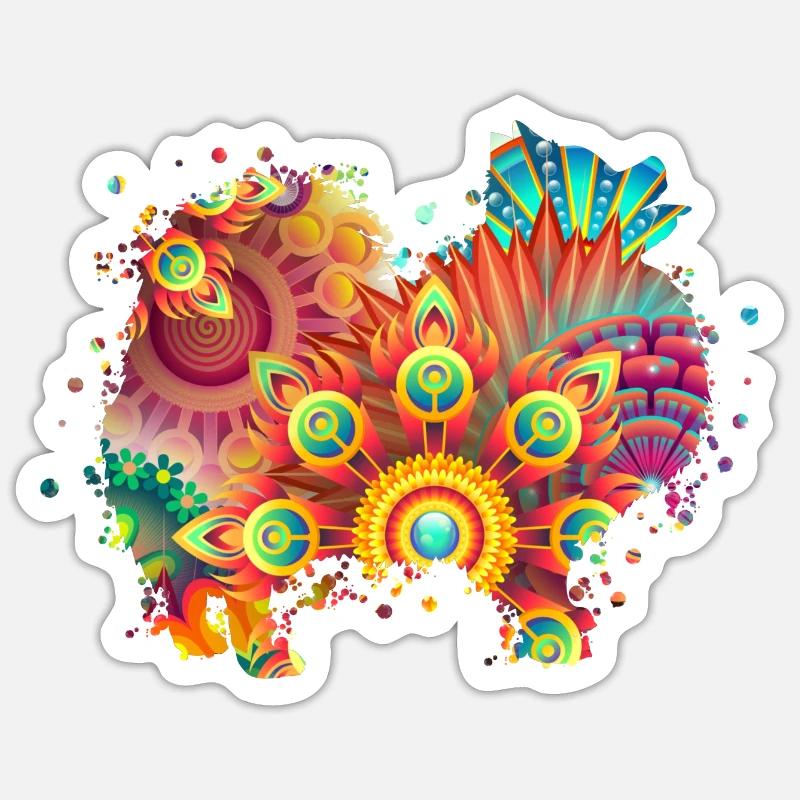 Sticker Größe S (10 x 10 cm) - 
