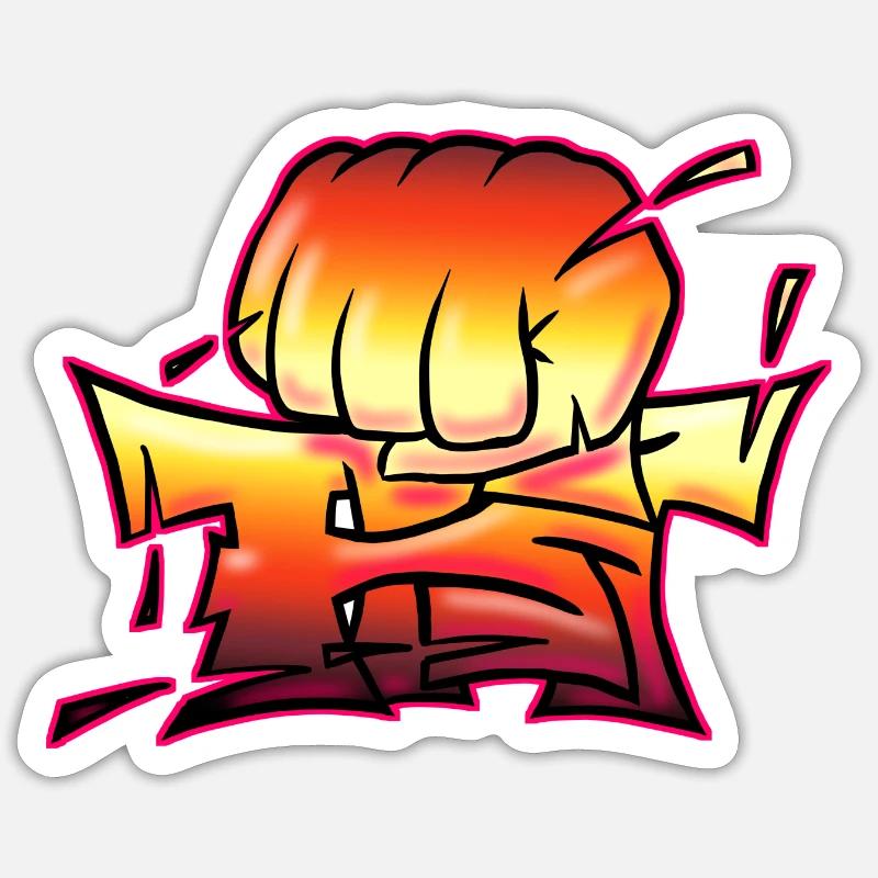 Sticker size S (10 x 10 cm) - 