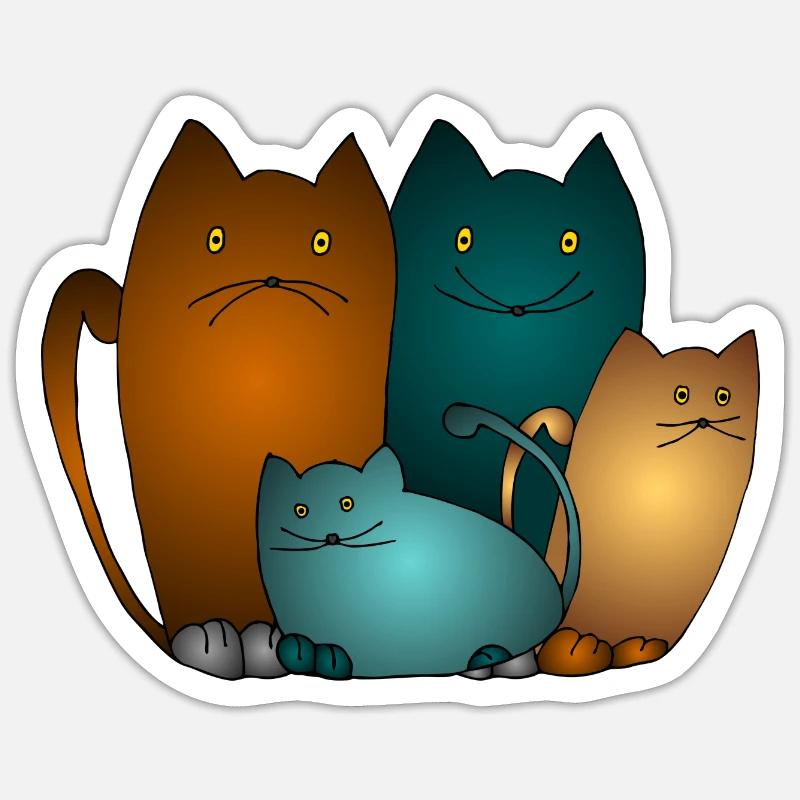 Sticker formato S (10 x 10 cm) - 