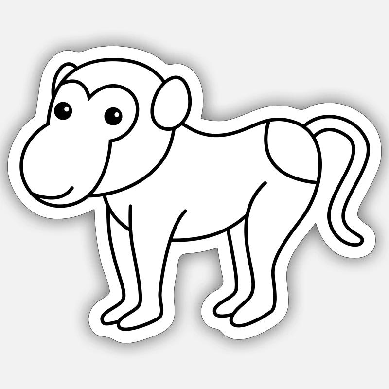 Sticker taille S (10 x 10 cm) - 