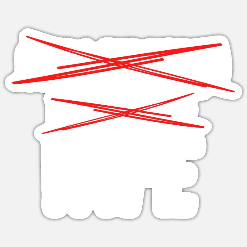 Sticker size S (10 x 10 cm) - 