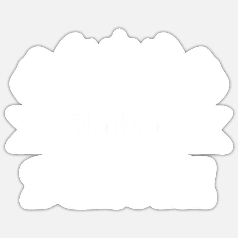 Simon Sticker Größe S (10 x 10 cm)
