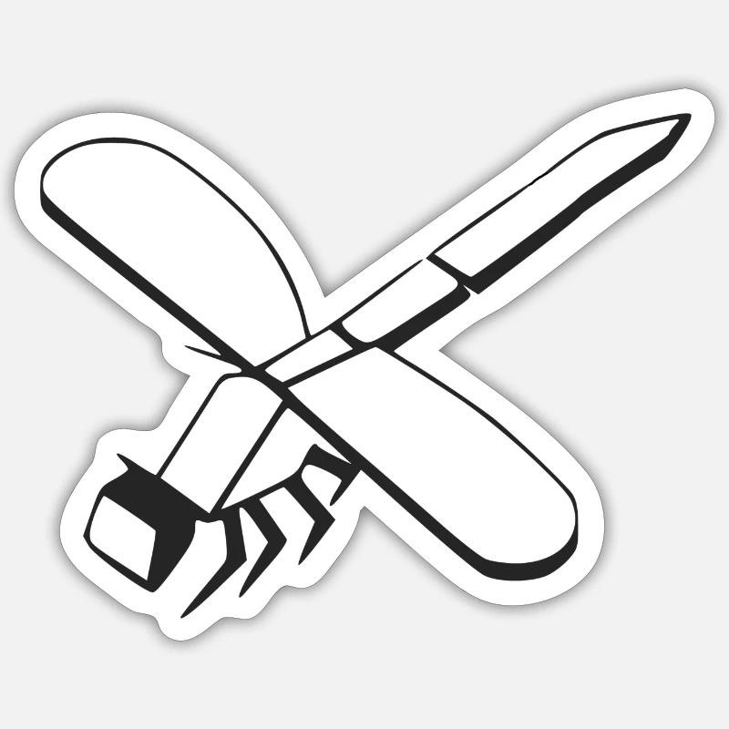 Sticker taille S (10 x 10 cm) - 