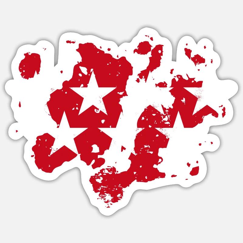Sticker Größe S (10 x 10 cm) - 
