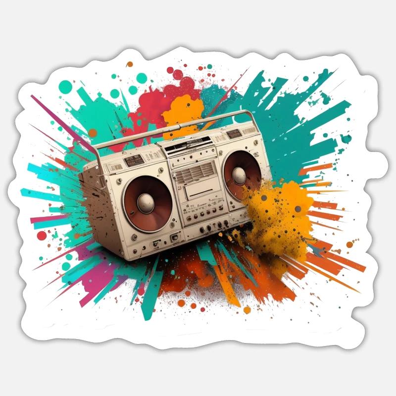 Sticker Größe S (10 x 10 cm) -