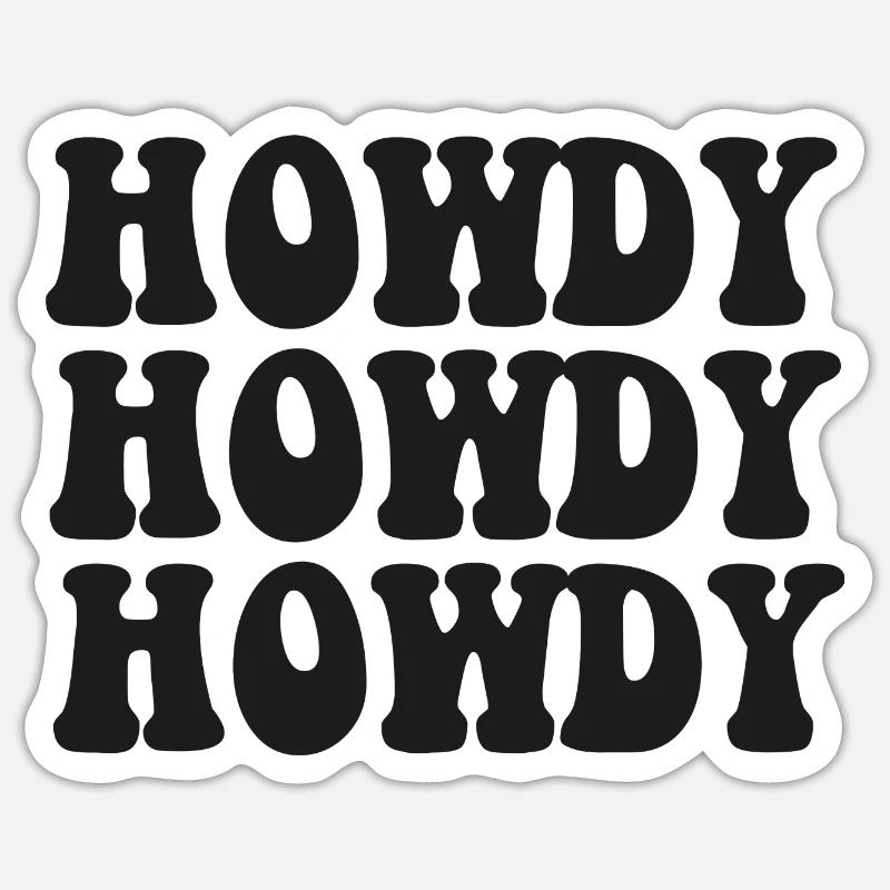 Salut - Sticker taille S (10 x 10 cm) - blanc mat