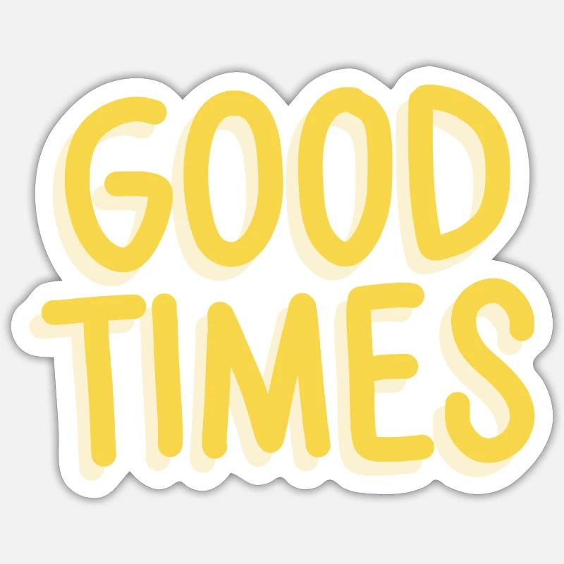 Prospérité - Sticker taille S (10 x 10 cm) - blanc mat