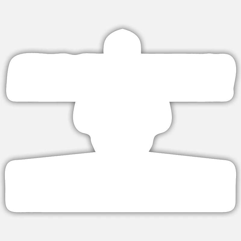 First Officer - Sticker size S (10 x 10 cm) - white matte