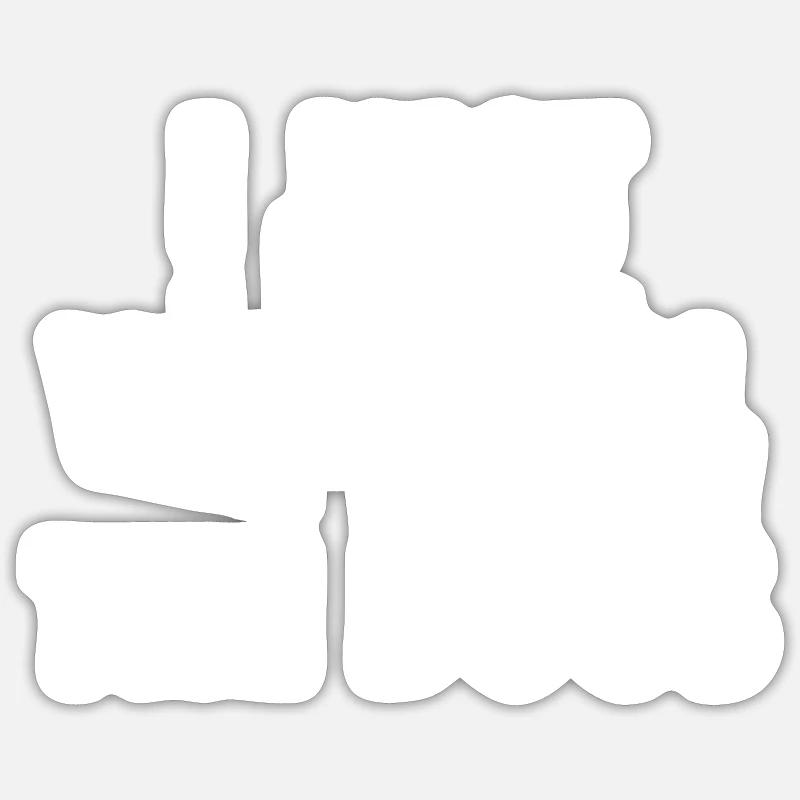 Sticker taille S (10 x 10 cm) - 