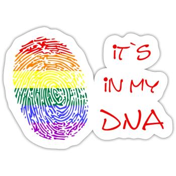 Lgbtq, LGBTQ, LGBT, lgbt - Sticker Größe S (10 x 10 cm) - Mattweiß - Vorne
