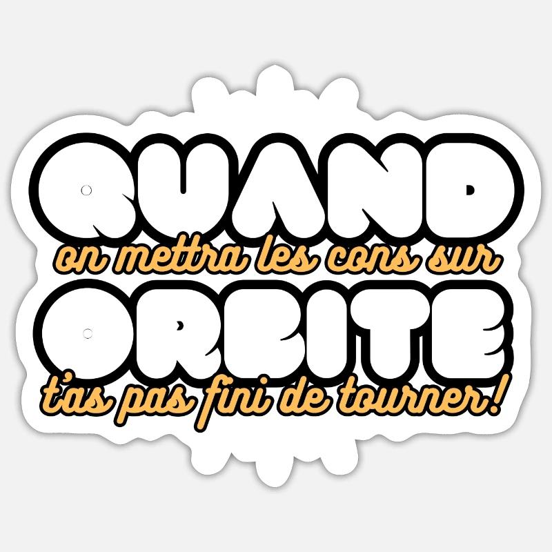 Sticker taille S (10 x 10 cm) - 