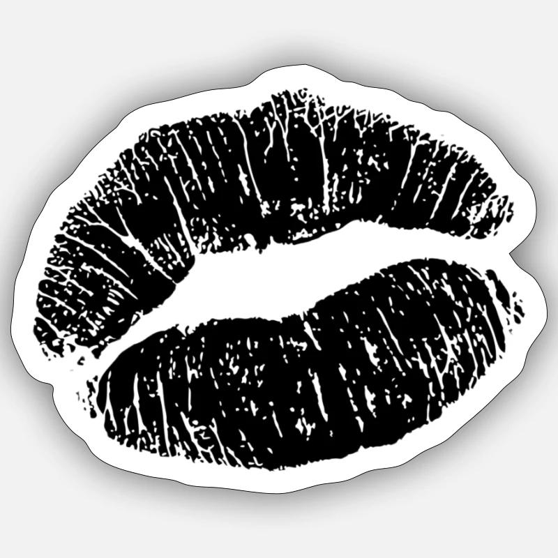 Le baiser Sticker taille S (10 x 10 cm)