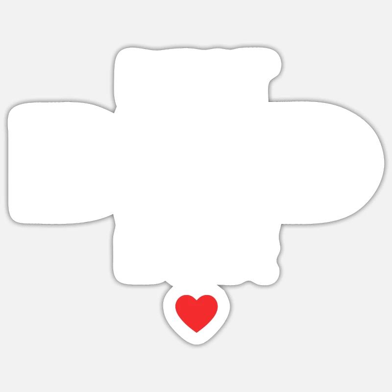 Best Dad Ever - Sticker size S (10 x 10 cm) - white matte
