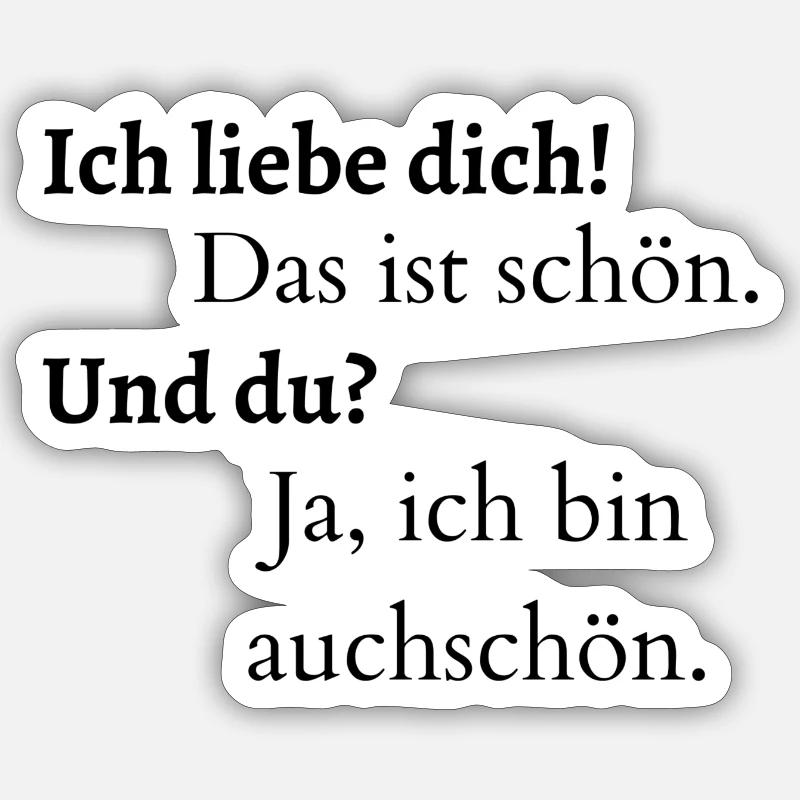 Sticker Größe S (10 x 10 cm) - 