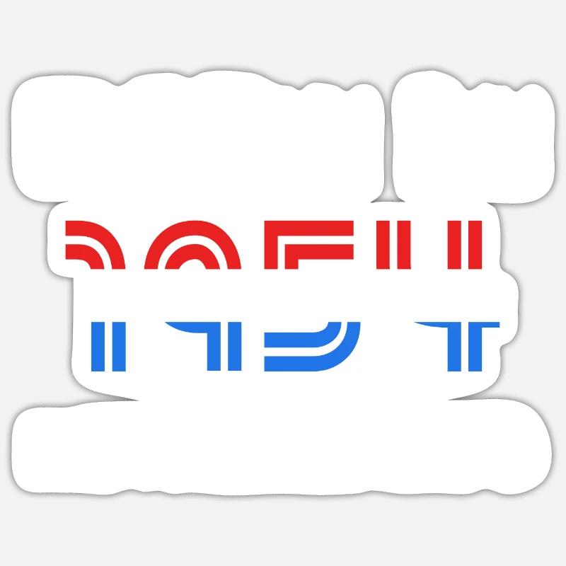 Netherlands 1954 Sticker size S (10 x 10 cm)