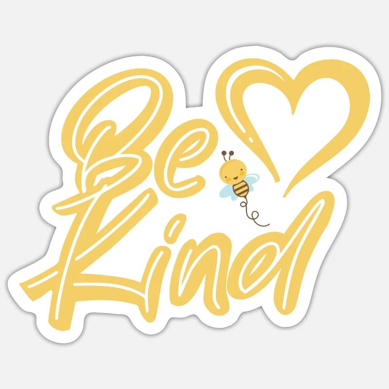 Be Kind Sticker Größe S (10 x 10 cm)