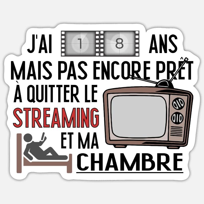 Sticker taille S (10 x 10 cm) - 