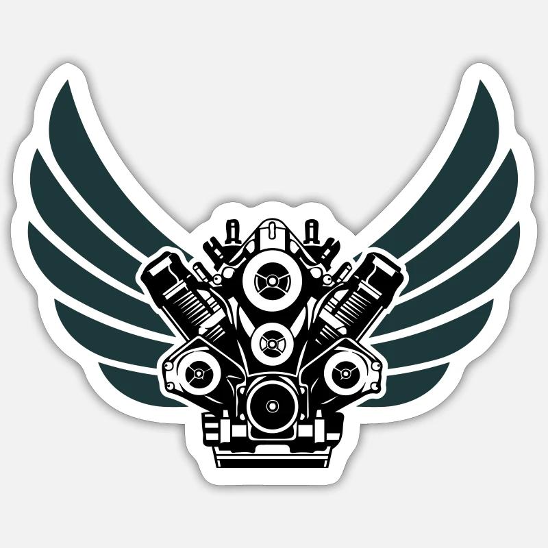 Sticker taille S (10 x 10 cm) -