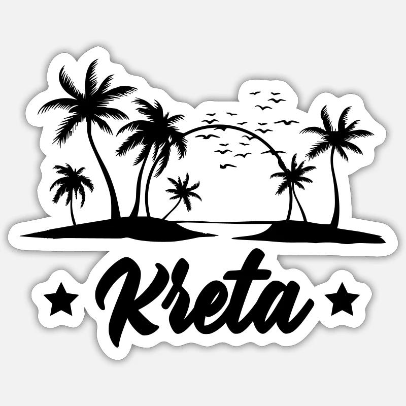 kreta Sticker Größe S (10 x 10 cm)