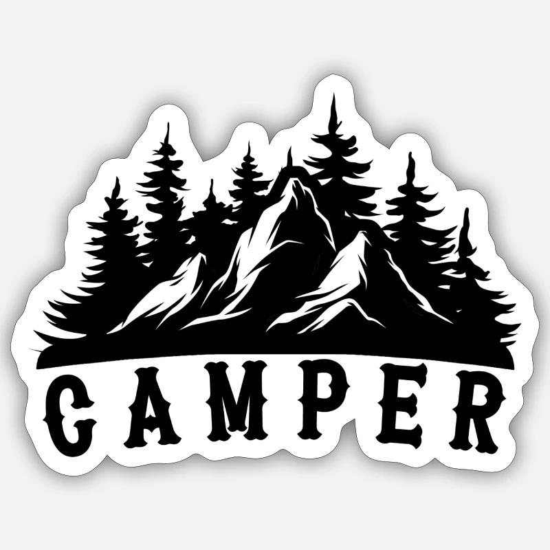 camper Sticker size S (10 x 10 cm)