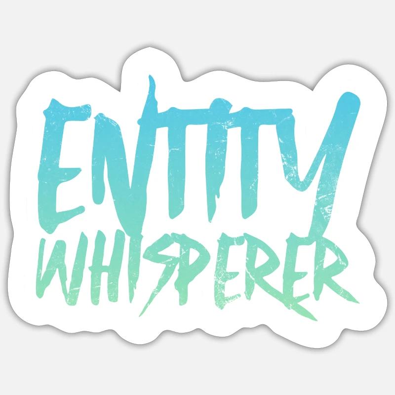 Entity whisperer Paranormal Sticker Größe S (10 x 10 cm)