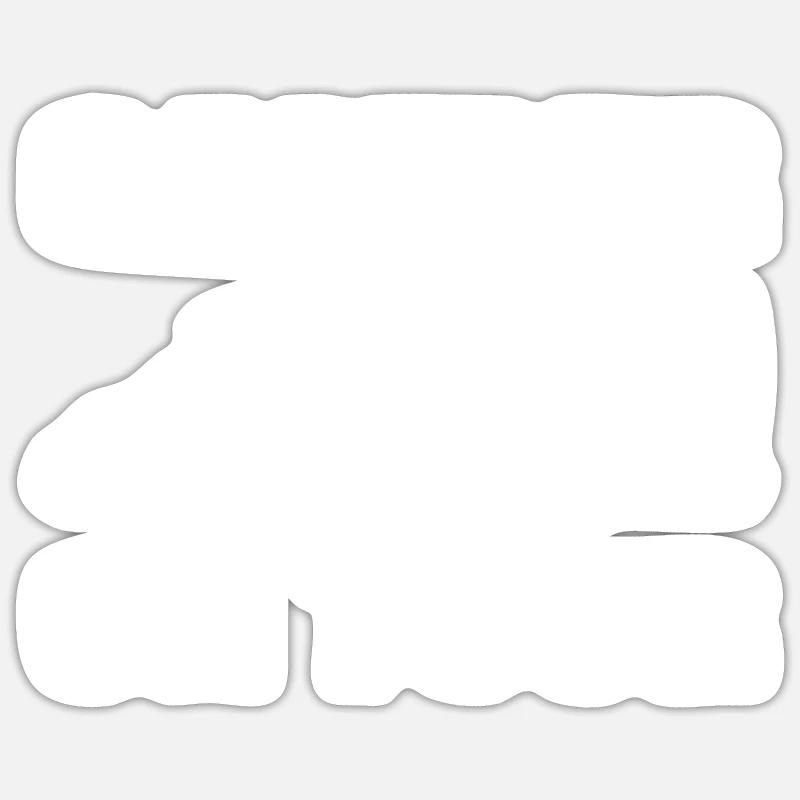 camping - Sticker Größe S (10 x 10 cm) - Mattweiß