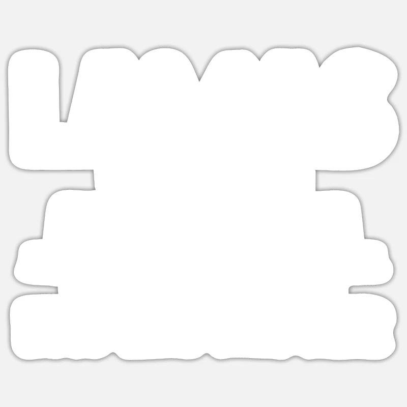 Sticker Größe S (10 x 10 cm) -