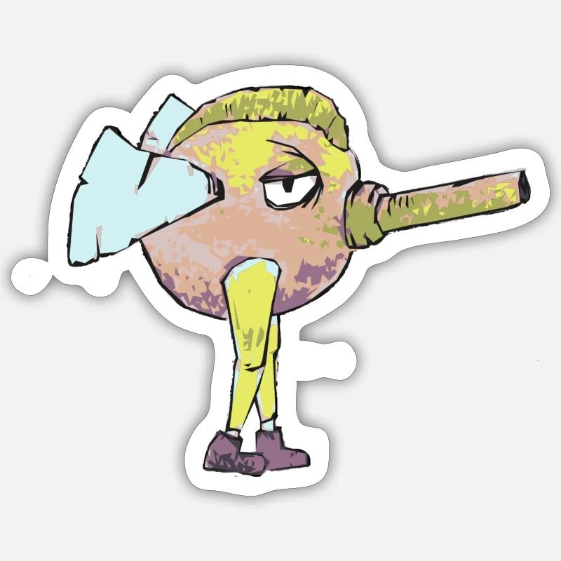 Sticker taille S (10 x 10 cm) - 