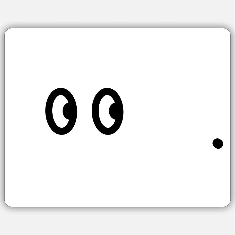 I See Ghosts1 Sticker size S (10 x 10 cm)