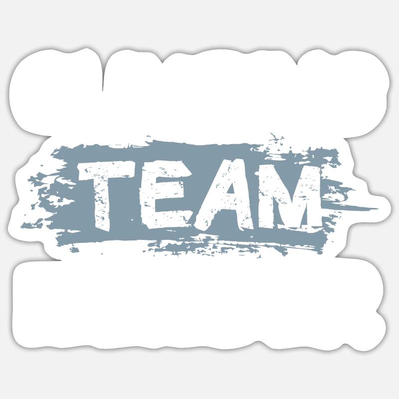 Climbing Team - Sticker size S (10 x 10 cm) - white matte