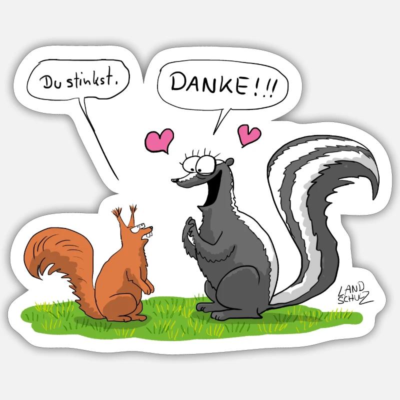 Sticker Größe S (10 x 10 cm) - 