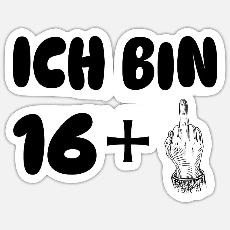 Sticker Größe S (10 x 10 cm) - 